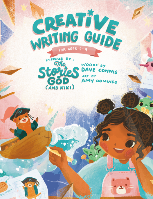 Cover page of the creative writing guide for ages 5 to 9